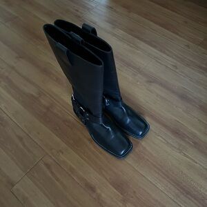 ASOS Black Combat & Moto Boots